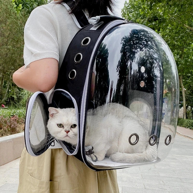 PetHaul Space Capsule Pet Backpack – Breathable Carrier