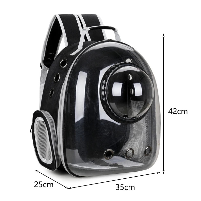 PetHaul Space Capsule Pet Backpack – Breathable Carrier